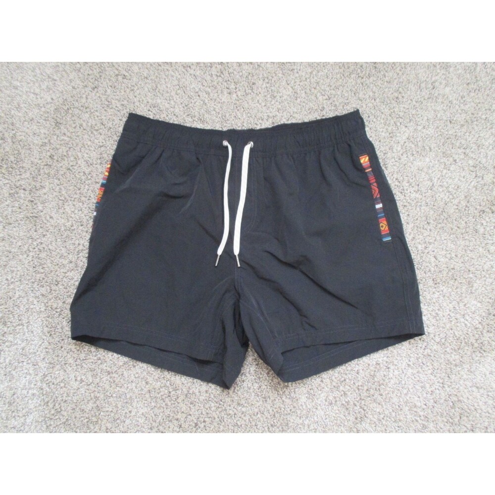 Wowie Shorts Mens L Grey Drawstring Elastic Waist Performance Activewear 5"